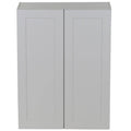 Gray Shaker Wall Cabinet U128