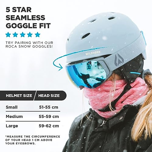 13 Adjustable Vents Lightweight Snowboard Helmet F5441