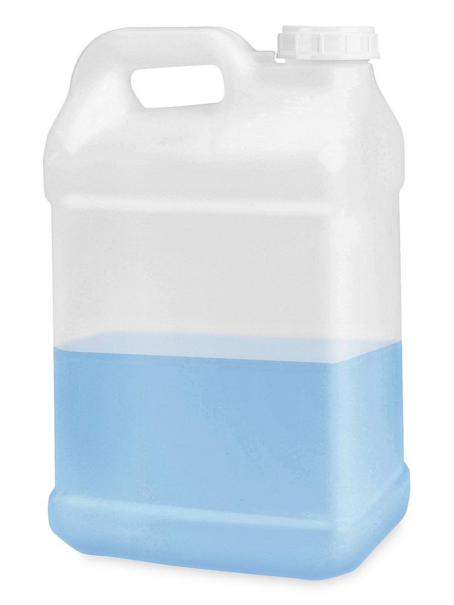 2 1/2 Gallon Natural Clear Jugs Case of 12 R99498