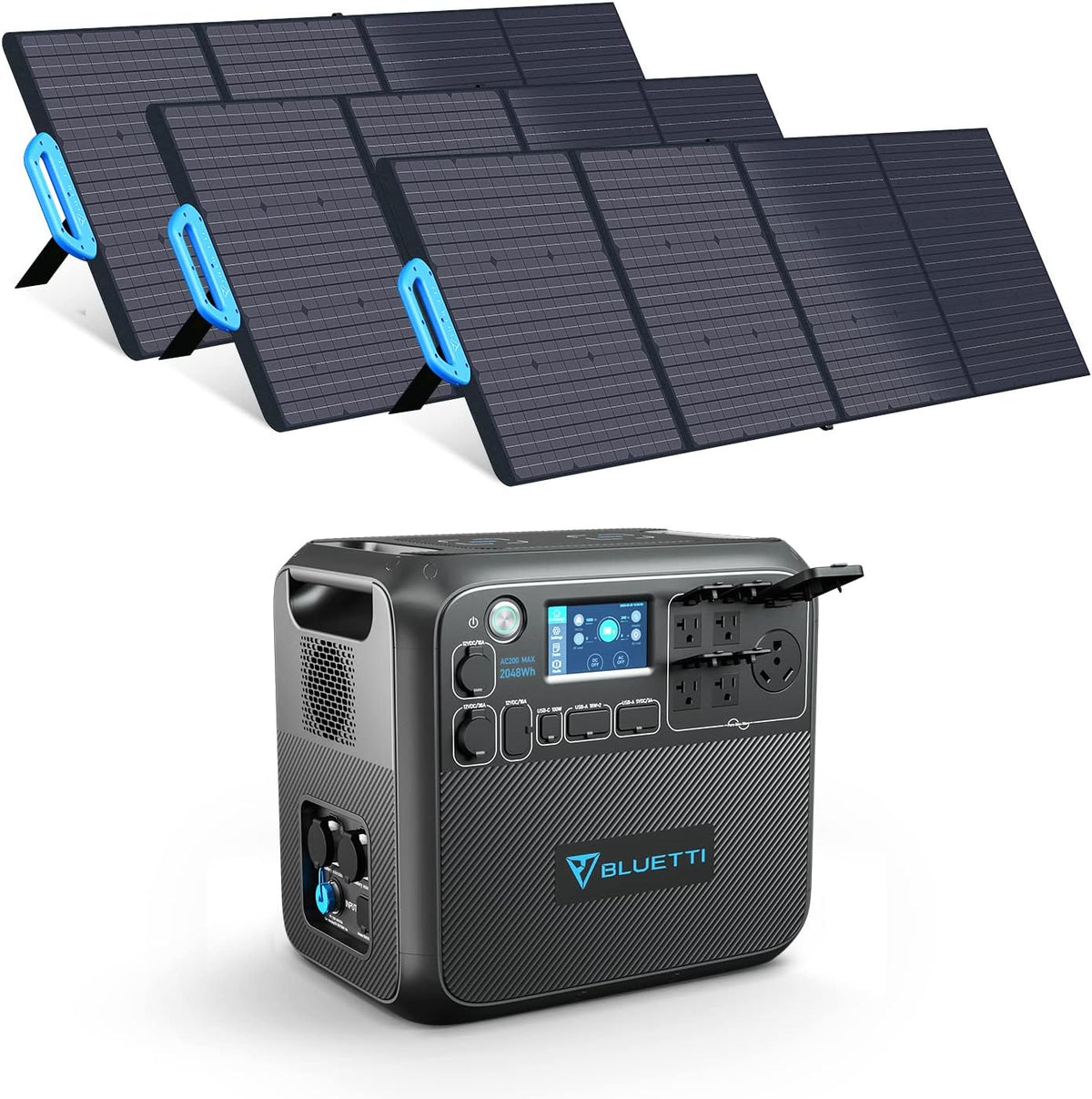 Portable Power Station 2048Wh LiFePO4 Battery Backup Z6775