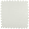 White 24 in. x 24 in. Foam Interlocking Floor Mat Case of 25 Q63160