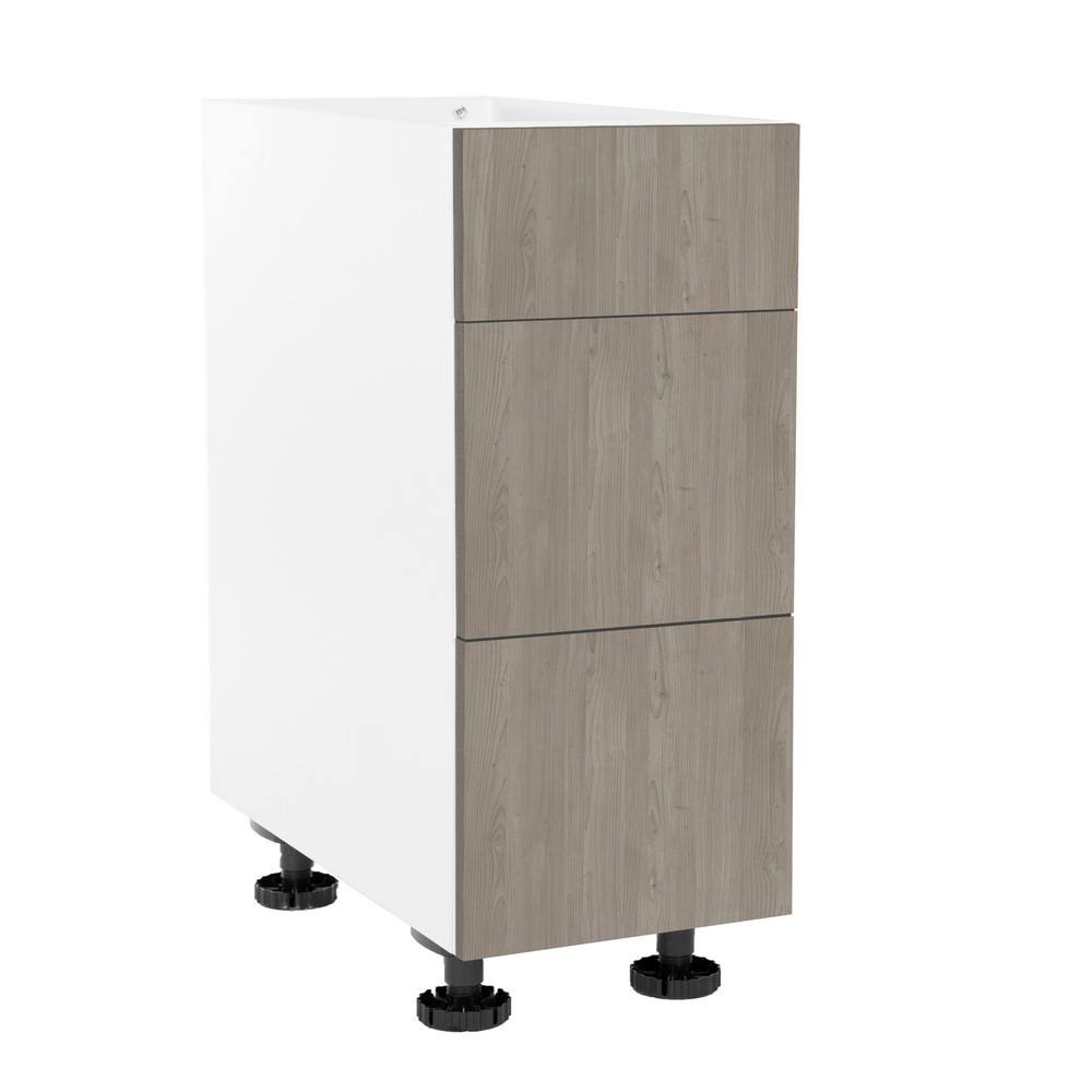 Grey Nordic Wood Stock Drawer Base Cabinet M191190