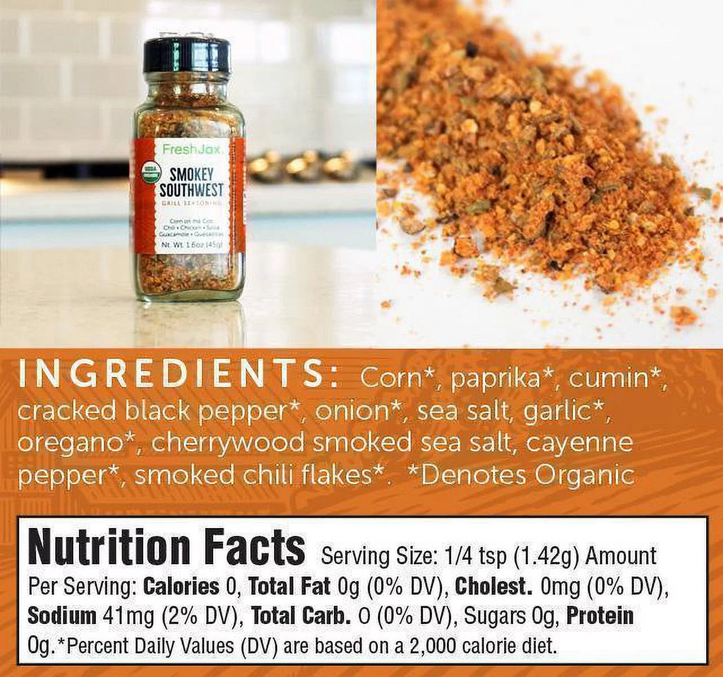 Organic Gourmet Spice Gift Set, 10 Spice L988