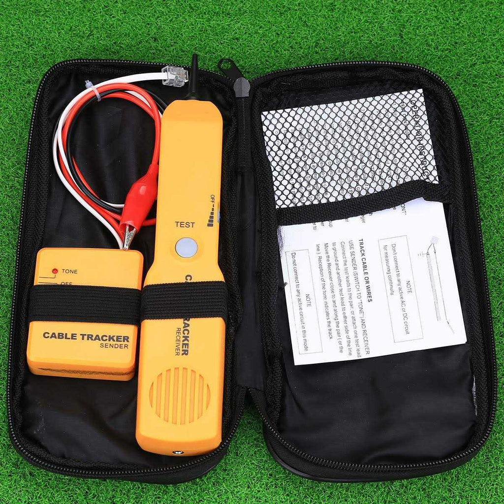 Cable Finder Tone Generator Probe Tracer RJ11 Wire Tracker Network Tester Kit W71550