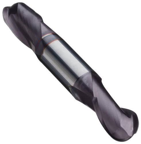 3/8 Diam 2 Flute Solid Carbide Ball End Mill G910