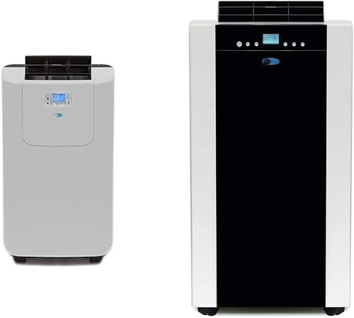 12,000 BTU Portable Air Conditioner and 14,000 BTU Dual Hose Portable Air Conditioner with Carbon Filter and Storage Bag D246