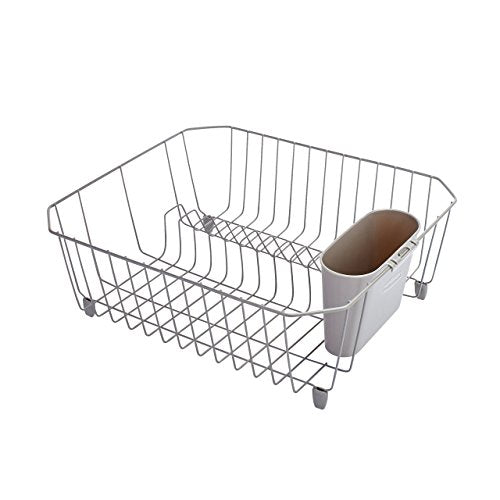 Large White Dish Drainer D18629