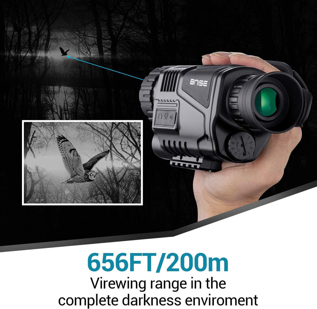 Digital Night Vision Monocular Infrared Camera 8X40 HD R709