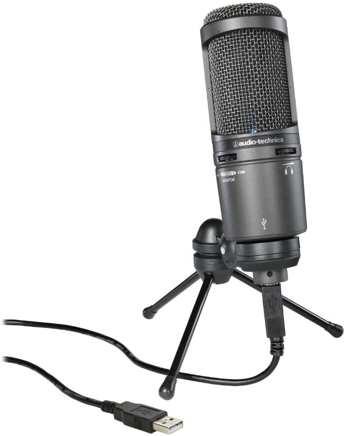 USB Microphone with Boom Arm, Shock Mount and Pop Filter E440601