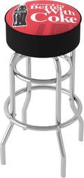 Foam Padded Seat Swivel Bar Stool E850
