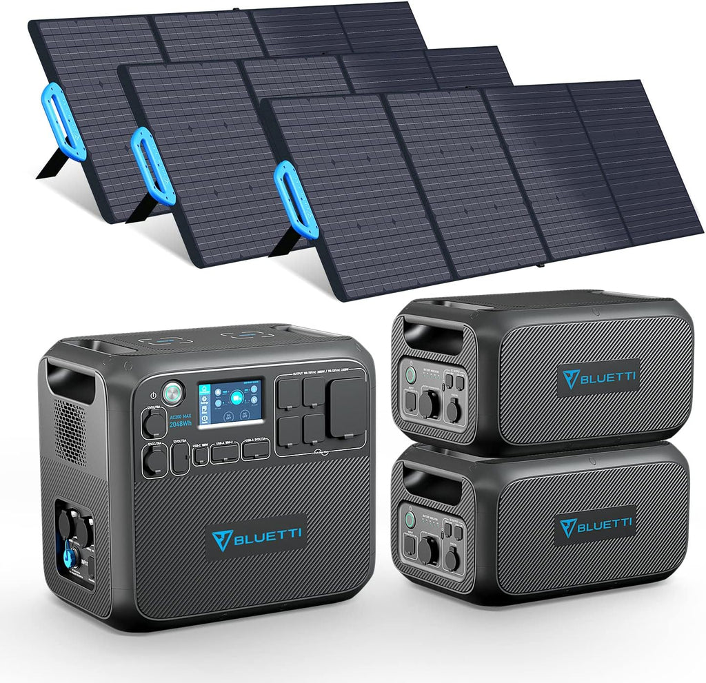 Portable Power Station 2048Wh LiFePO4 Battery Backup Z6775