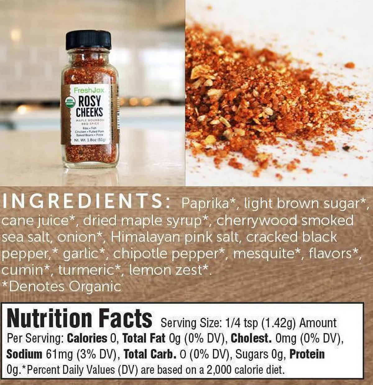 Organic Gourmet Spice Gift Set, 10 Spice L988