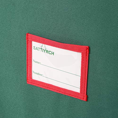 Green 12 x 12 Inch 4 Layer Christmas Ornament Storage Box U9193