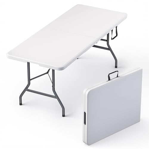 6 Feet Foldable Table with Steel Legs E603