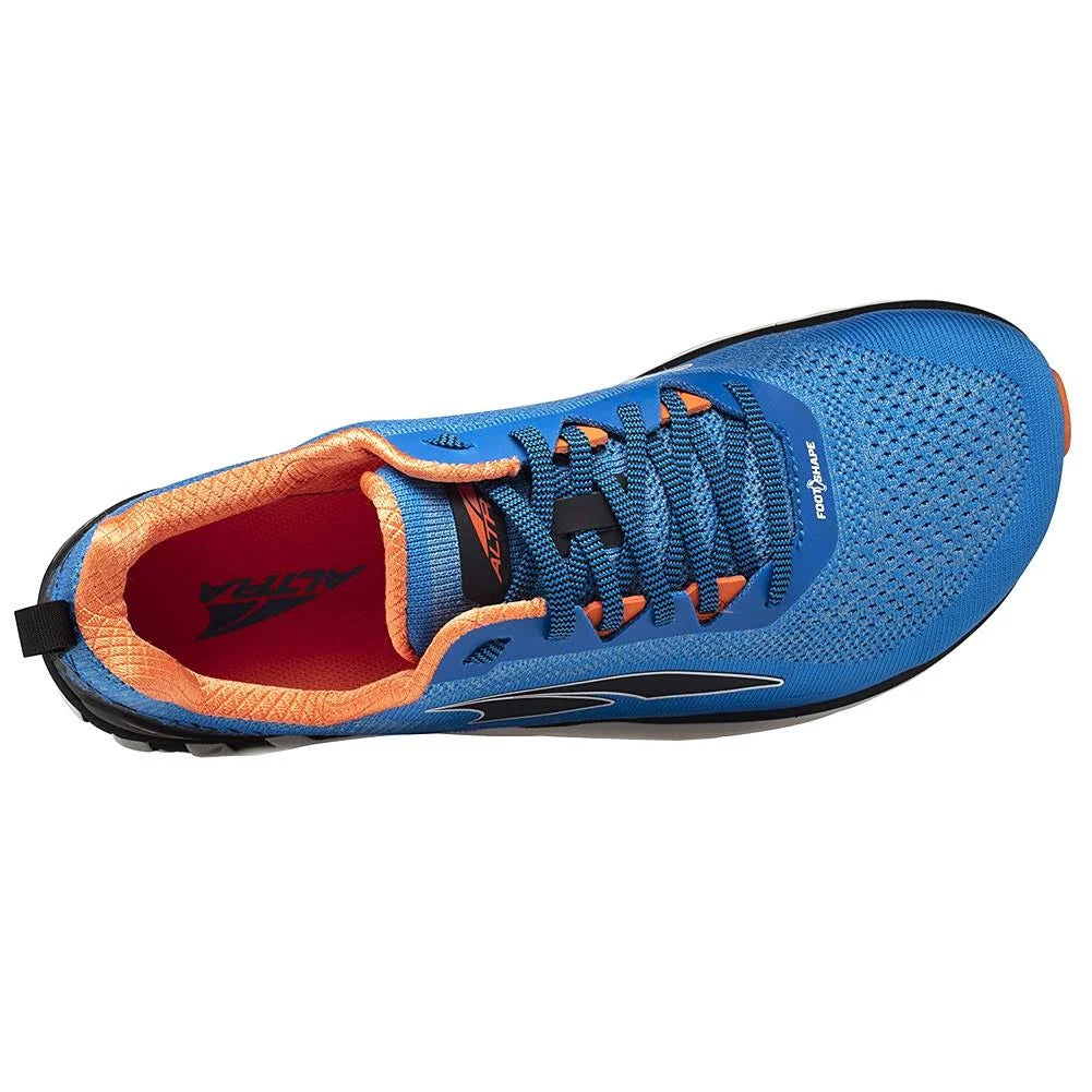 Blue/Orange Men's Running Shoes U532454