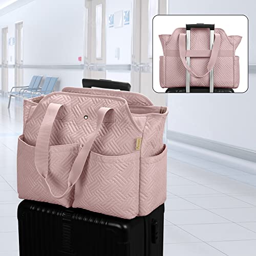 Black Nurse Bag with Laptop Compartment P873