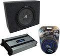 Single 12 Sub Box Enclosure & Amp Z126