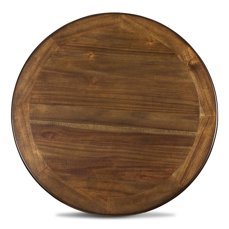 White Round Counter Table D425