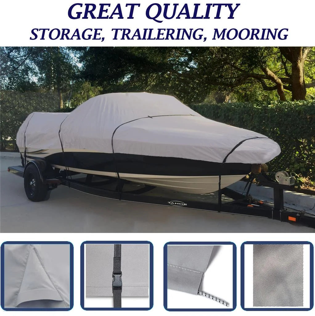Boat Cover for Lowe Fishing Machine FM 165 PRO SC 2013-2015 F344