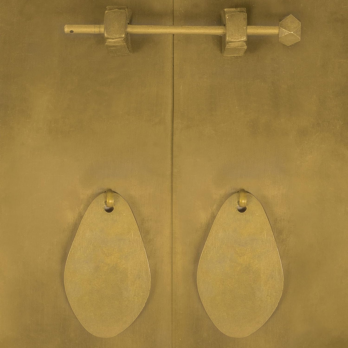 Fat Brass Cabinet Face Plate Backplate Hardware Set Pack of 2 W13999