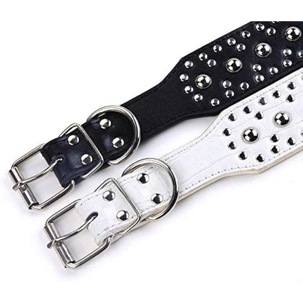 Leather Spiked Studded Dog Collar M14652