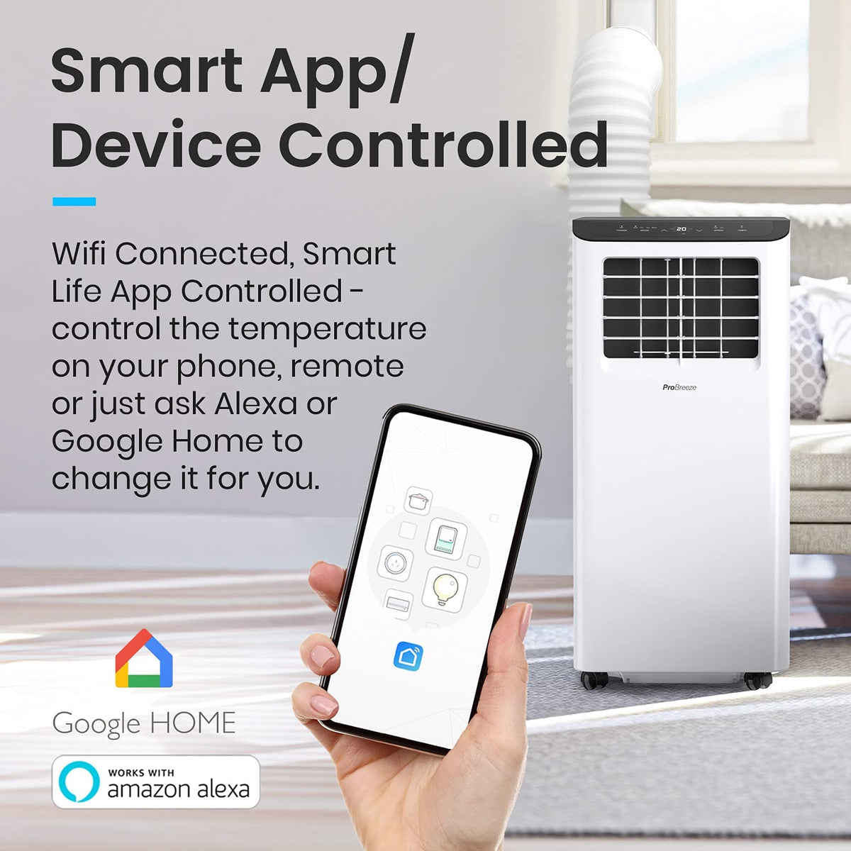 4 in 1 Portable Air Conditioning Unit with Fan, Dehumidifier, Window Venting Kit K679661