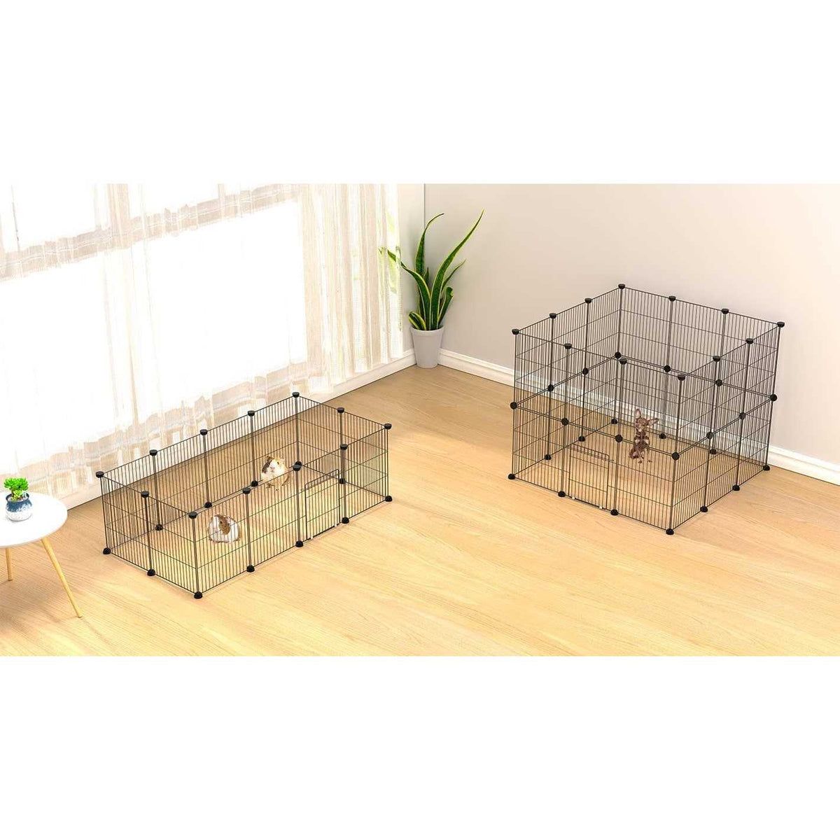 Small Animal Pet Playpen with Door T283845