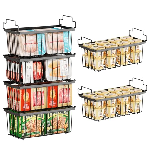 6 Pack Stackable Freezer Organizer Bins R516387