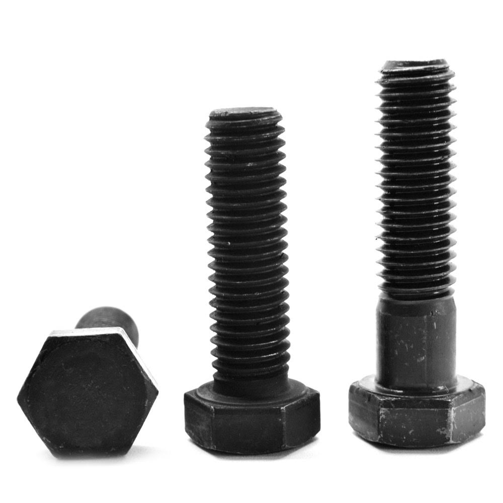 1/4x22-20 x 5/8x22 Coarse Thread Grade 8 Hex Cap Screw Alloy Steel Black Oxide T591024