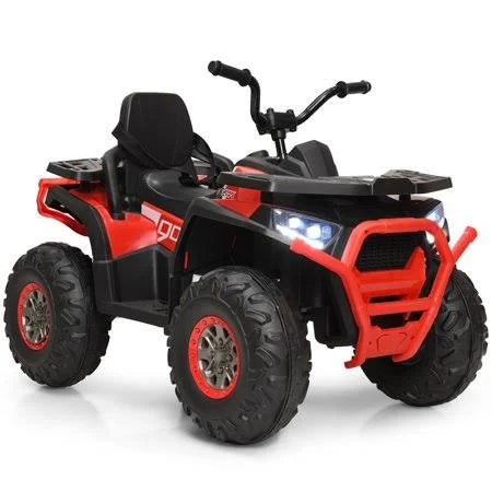 Red 12V Electric Kids Ride on Car ATV 4-Wheeler Quad with LED Light G77524