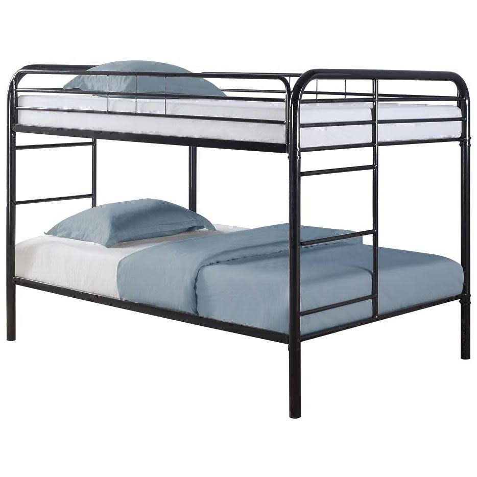 Black Full Bunk Bed J550890