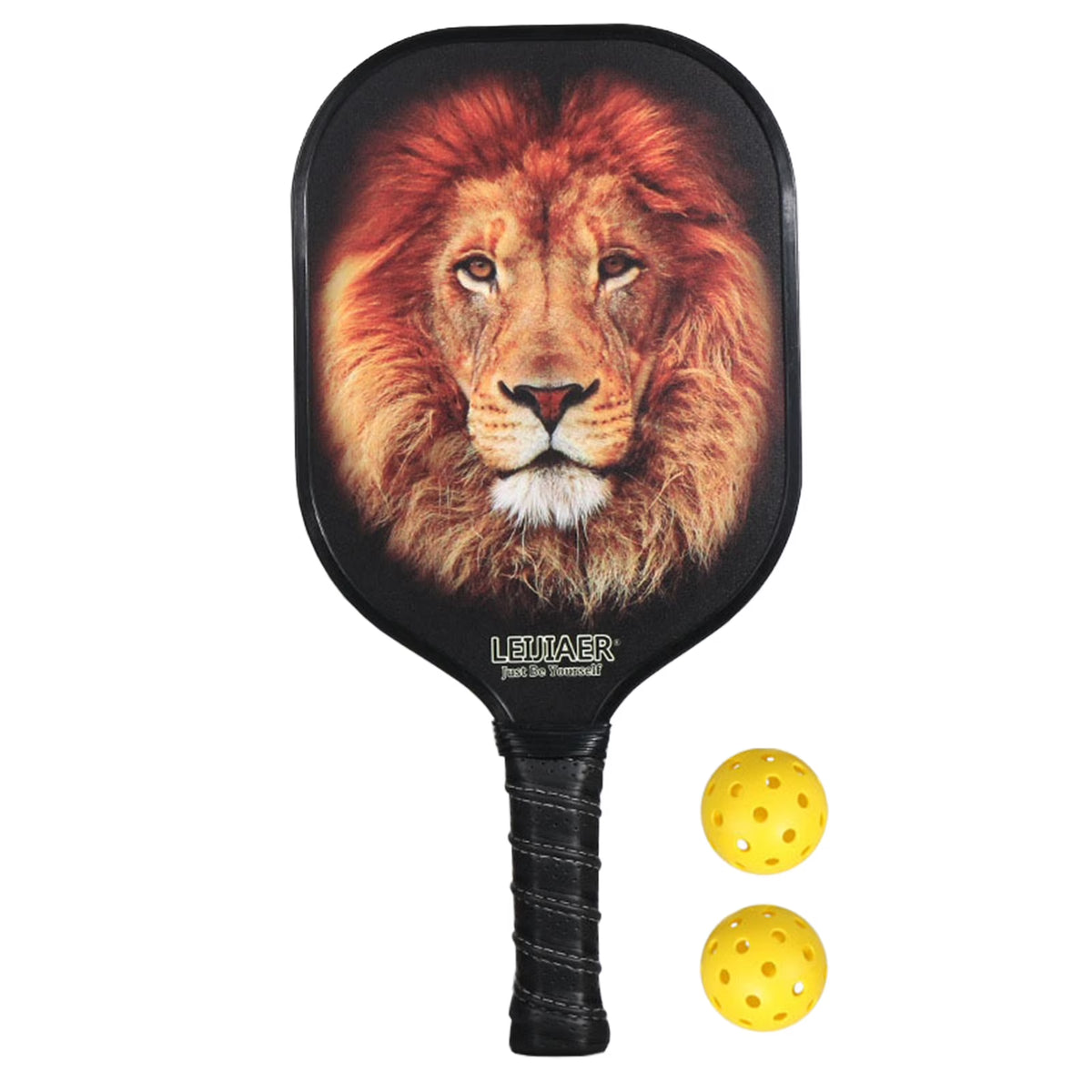 Carbon Fiber Pickleball Paddle Set with 2 Balls R95137