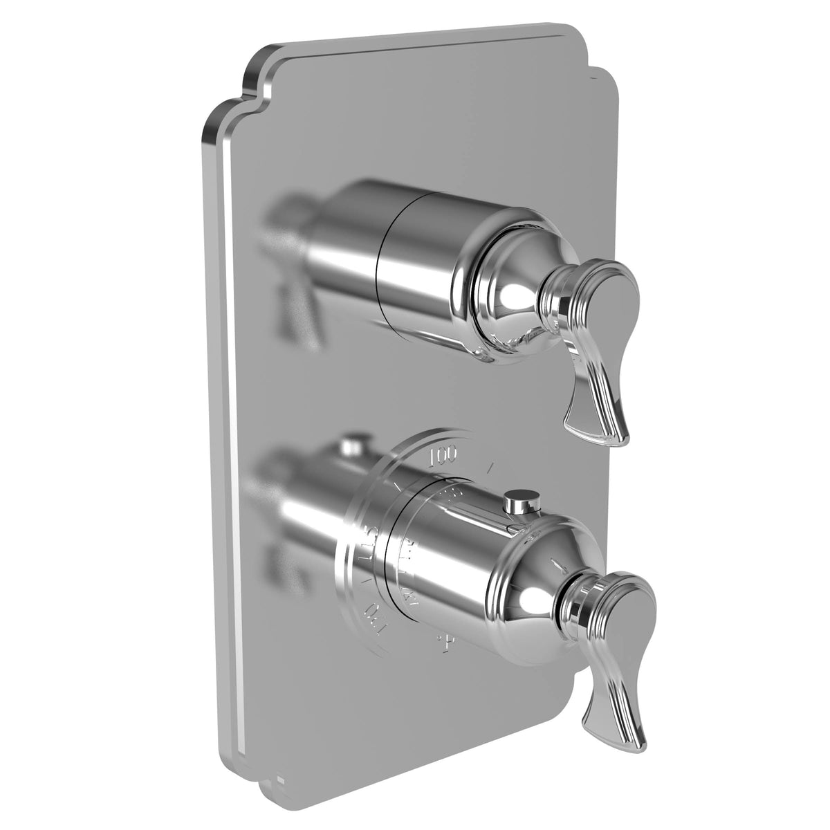 Oil Rubbed Bronze Thermostatic Trim Plate with Handle K9166