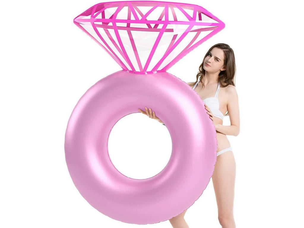 Pink Inflatable Pool Float I4763