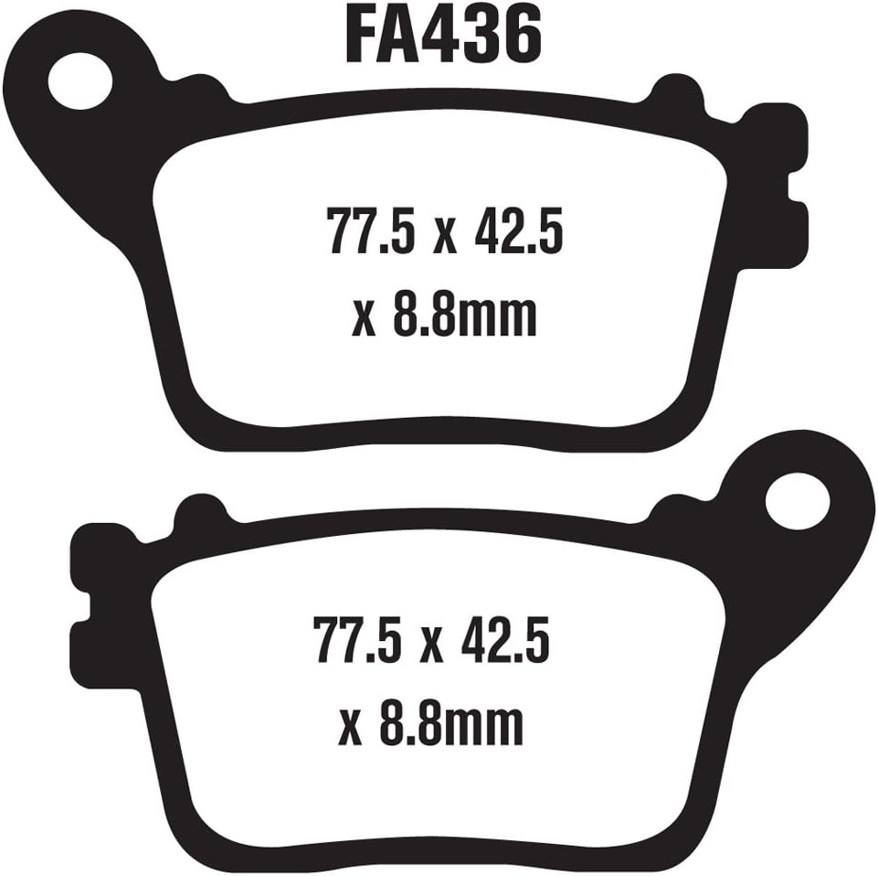 Complete Double-H Sintered Brake Pad Change Kit X29593