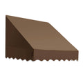 8.38 ft. Wide Brown Window Awning E7517