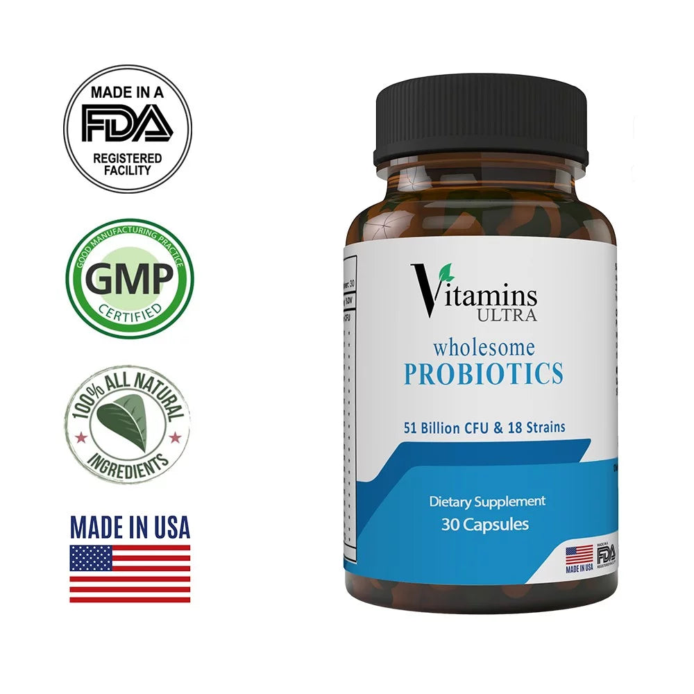 Probiotics 51 Billion CFU 18 Strains J360798