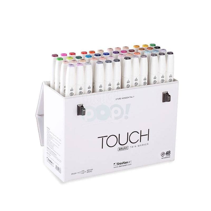 48 Color Twin Brush Marker Set H41170