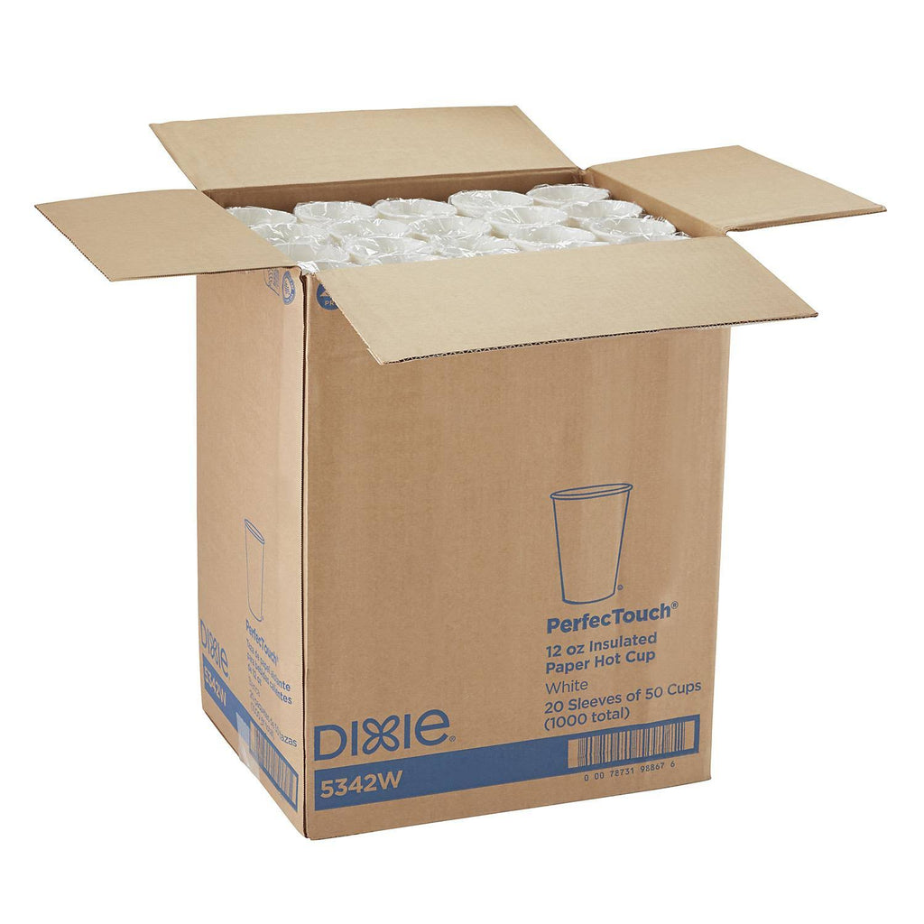 White 12 oz. Hot/Cold Cups J2181