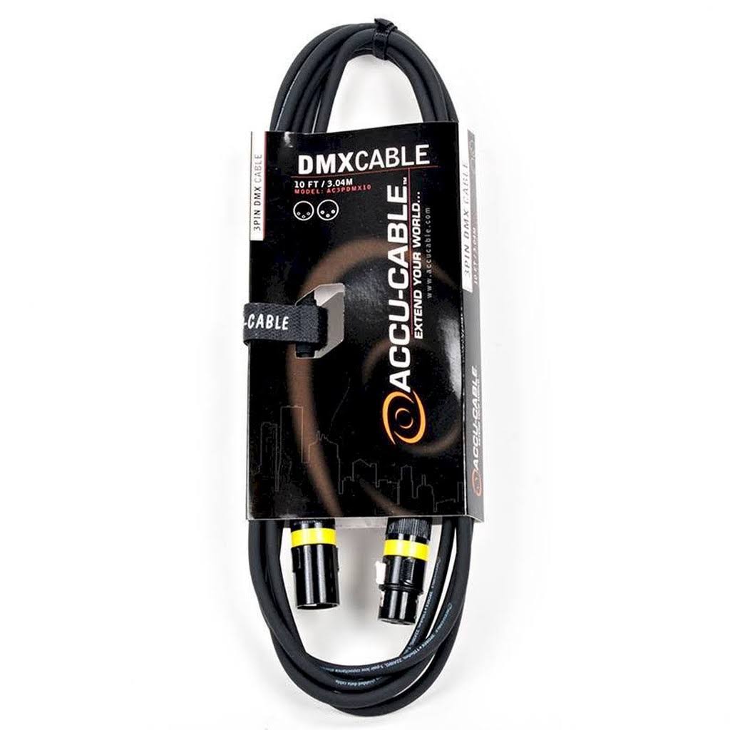 3 Pin DMX Cable 10 Foot I27513