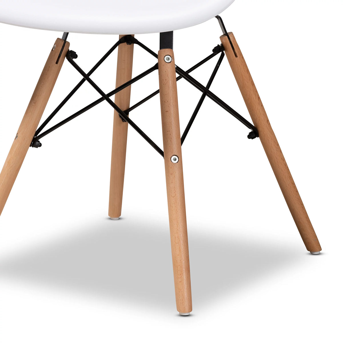 White Dining Chair Set of 4 E738