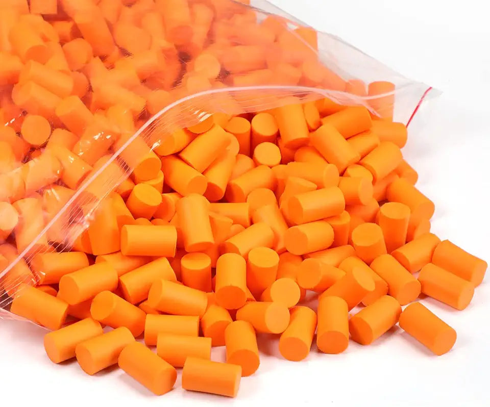 500 Pair Foam Ear Plugs 32db Disposable Hearing Protection D17796
