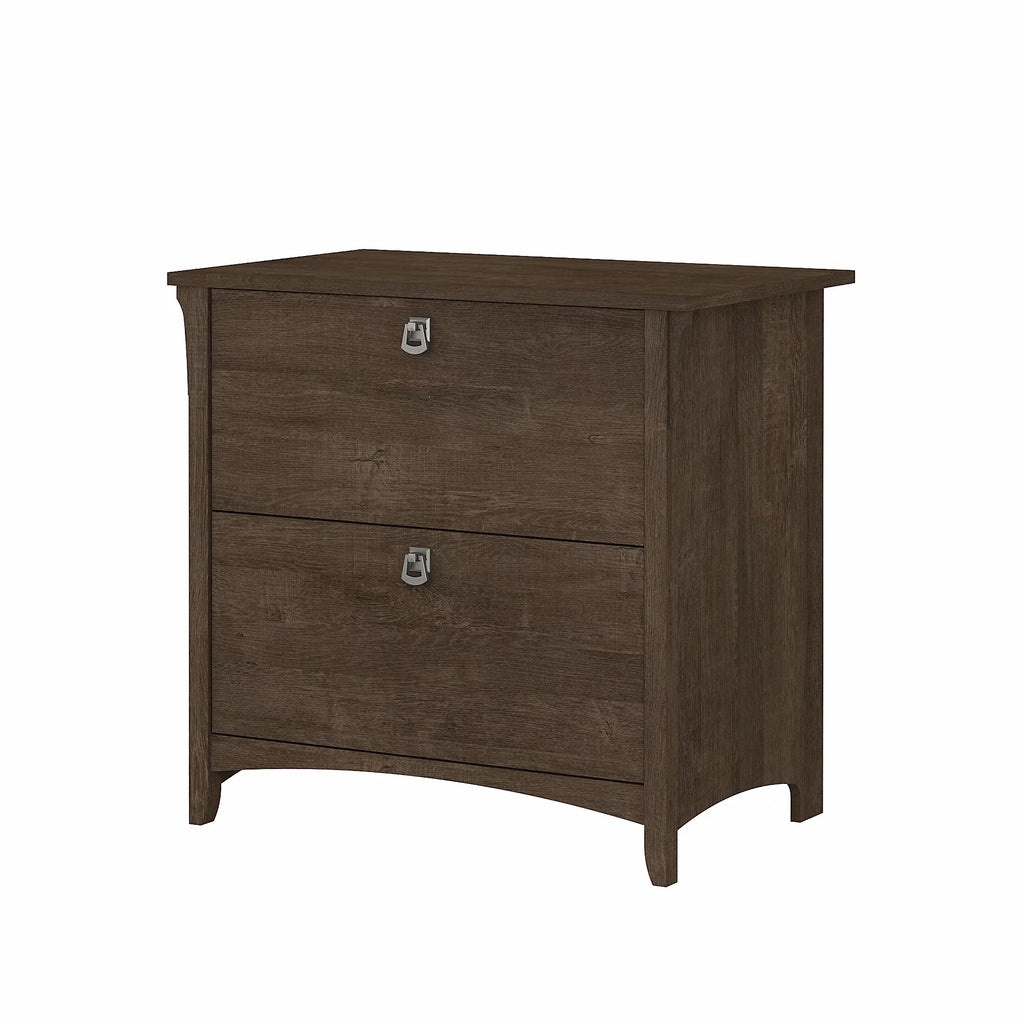 2 Drawer Ash Brown Lateral File Cabinet H7882