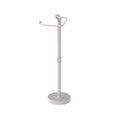 Satin Nickel Free Standing Toilet Tissue Stand Y46765