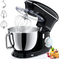 8.5Qt Tilt-Head Food Mixer 660W 6+P Speed Kitchen Mixers with Dough Hook, Flat Beater, Whisk, Splash Guard F272010