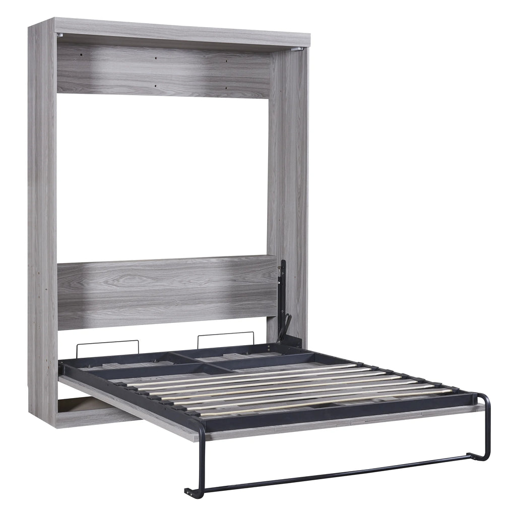 Pine Wood Full Size Murphy Bed O3716