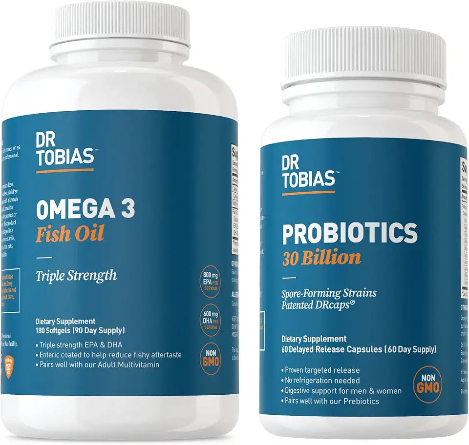 Omega 3 Fish Oil and Probiotics Y3811