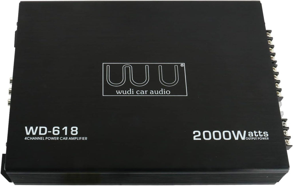 1500W 4 Channel Car Amplifier Pack of 2 K574423