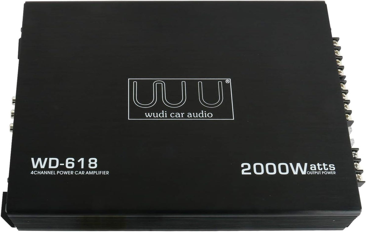 1500W 4 Channel Car Amplifier Pack of 2 K574423