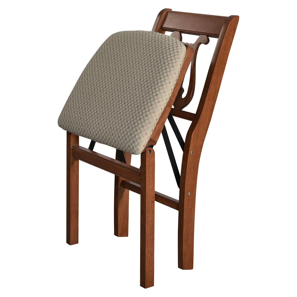 Light Cherry Folding Chair 2 Pack V5781